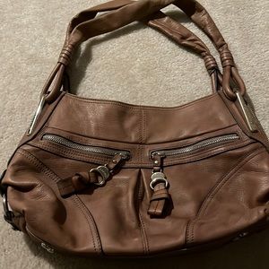 B Makoksky soft leather handbag
